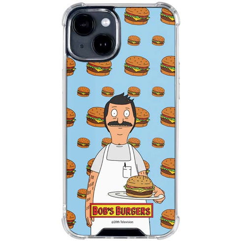 Bobs Burgers Burger of the Day iPhone 15 Clear Case